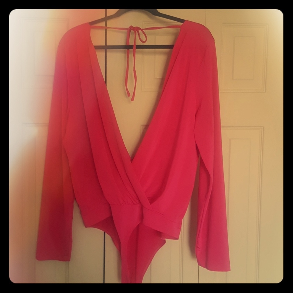 Worn once. Bodysuit